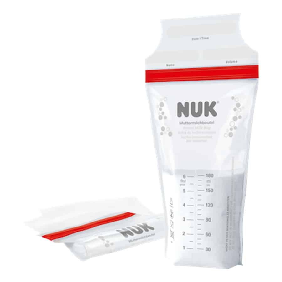 Nuk-breast-milk-bags