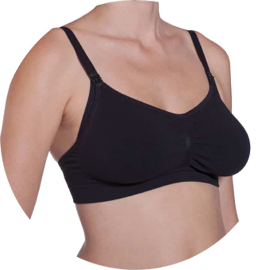 Nuk-adjustable-nursing-bra-black