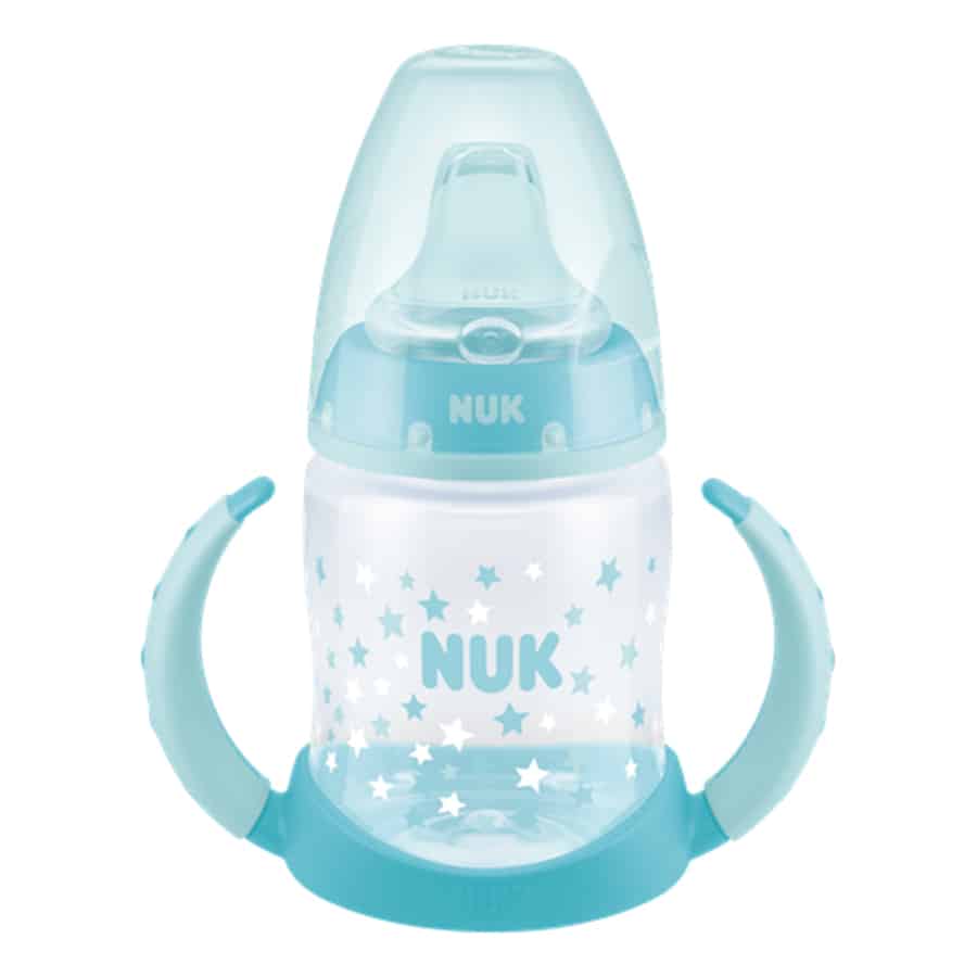 Nuk-first-choice-learner-bottle-150ml-with-spout-blue