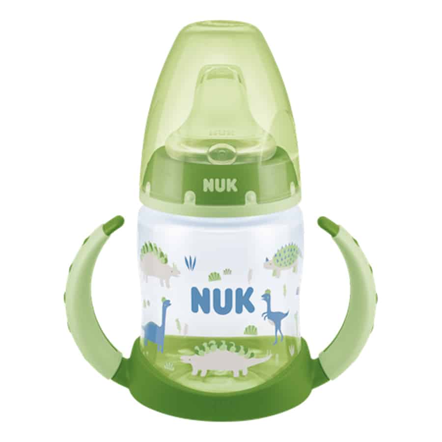 Nuk-first-choice-learner-bottle-150ml-with-spout-grn
