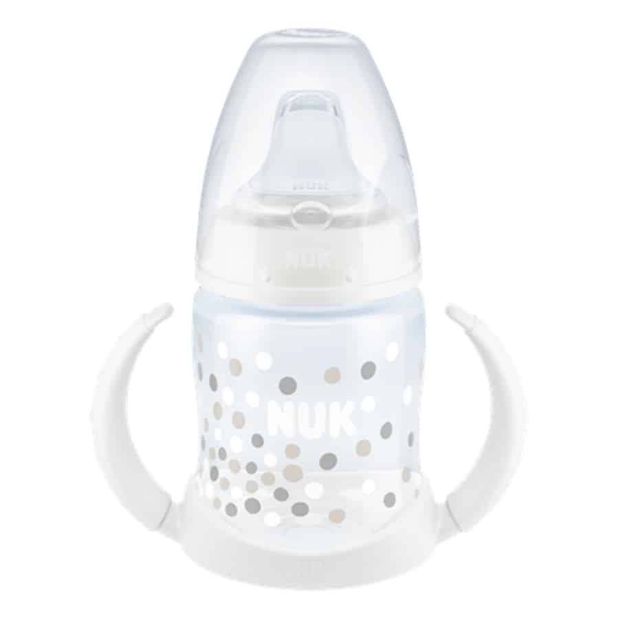 Nuk-first-choice-learner-bottle-150ml-with-spout-white