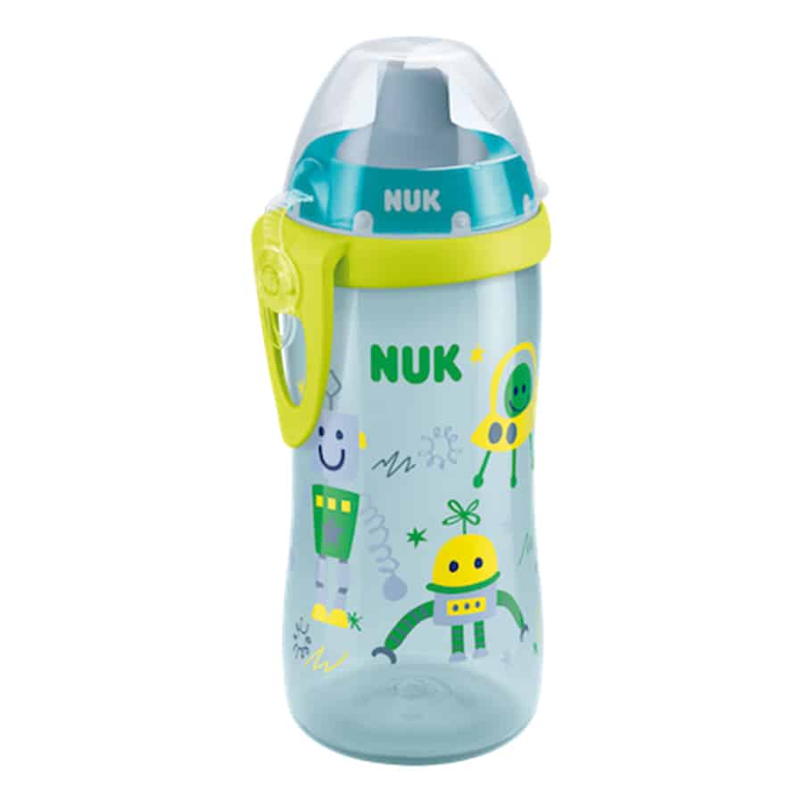 Nuk-flexi-cup-300ml-with-straw-green