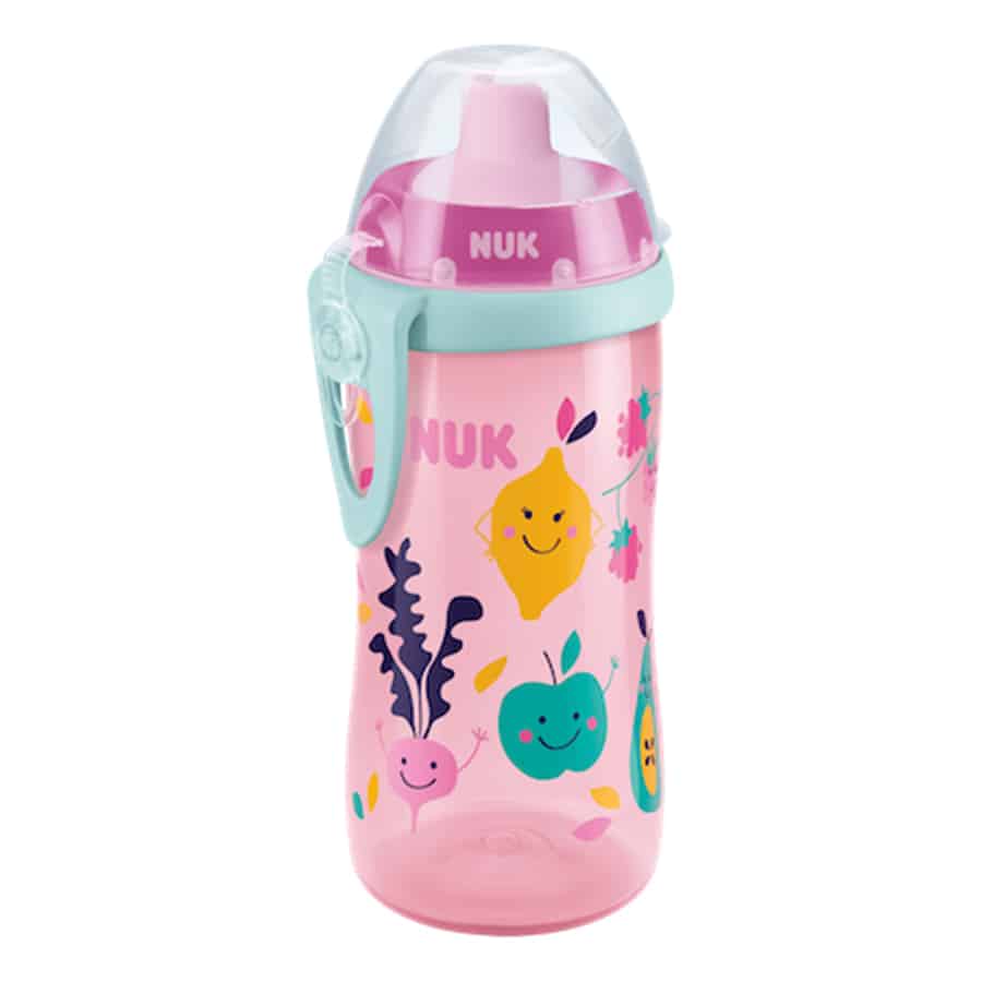 Nuk-flexi-cup-300ml-with-straw-pink