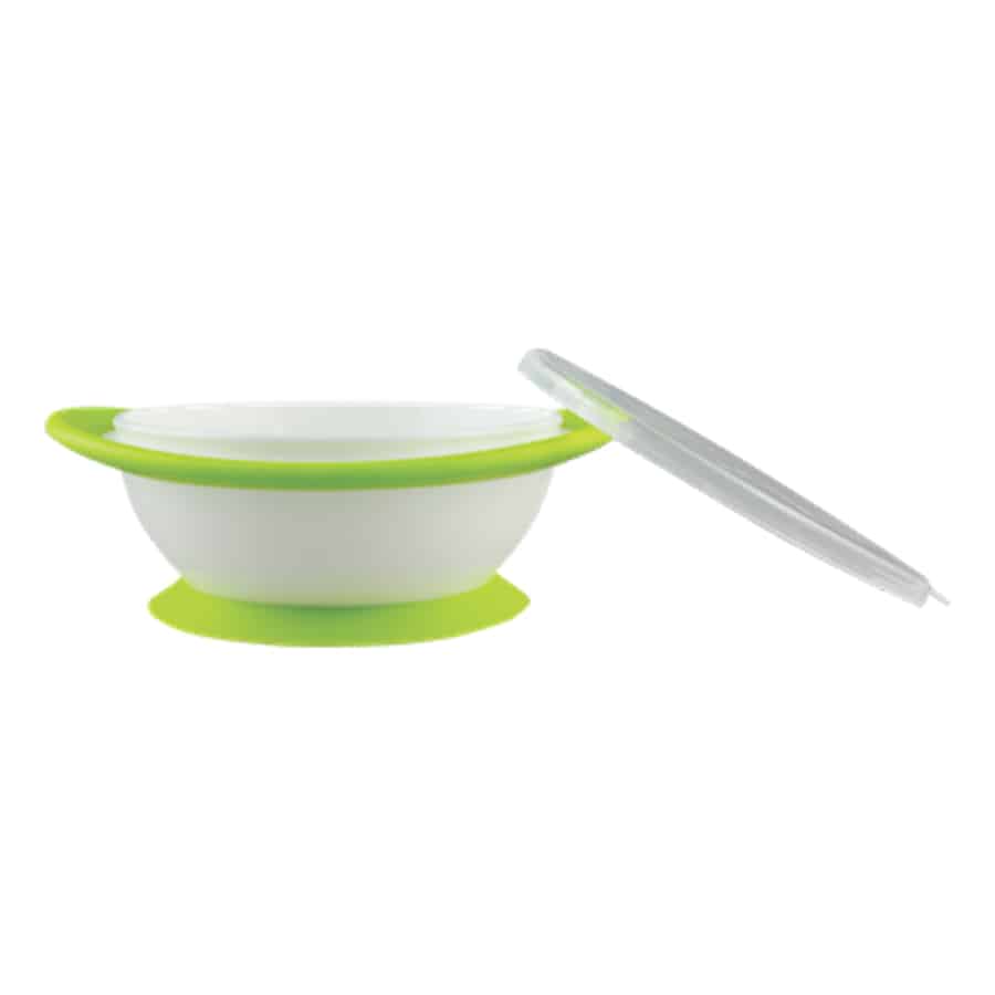 Nuk-no-mess-weaning-bowls-green