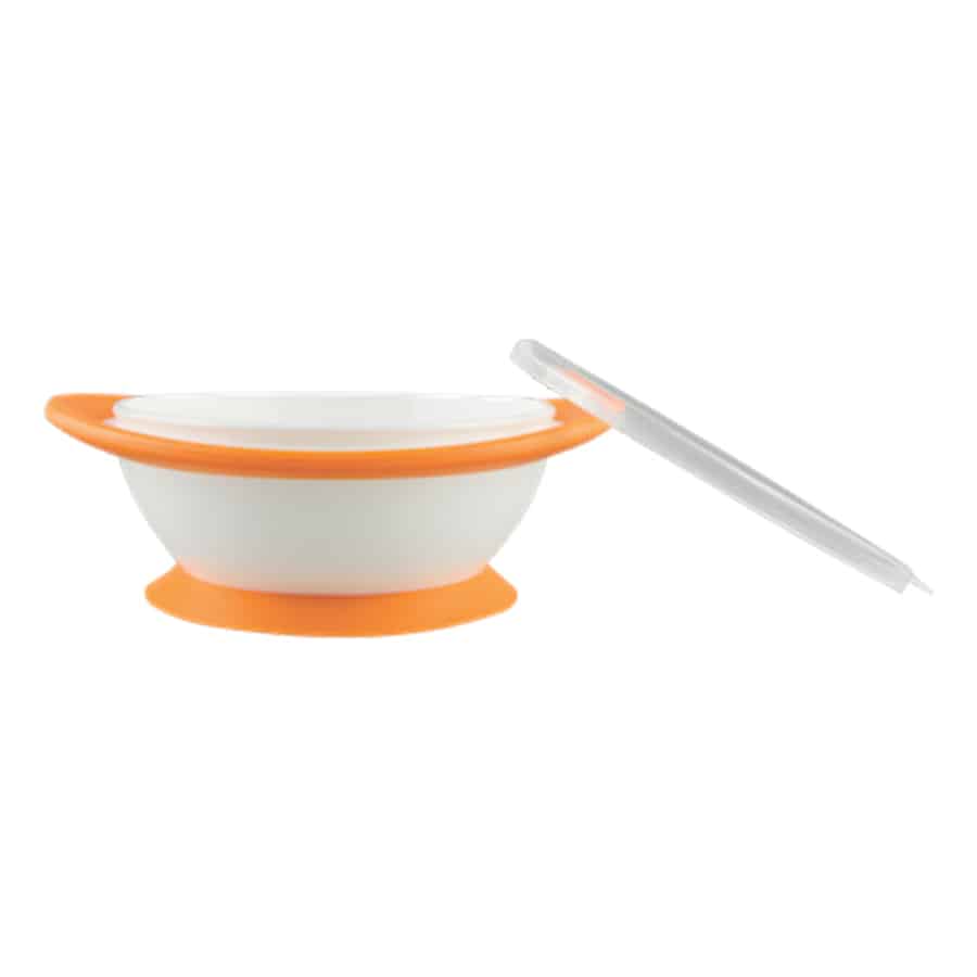 Nuk-no-mess-weaning-bowls-orange