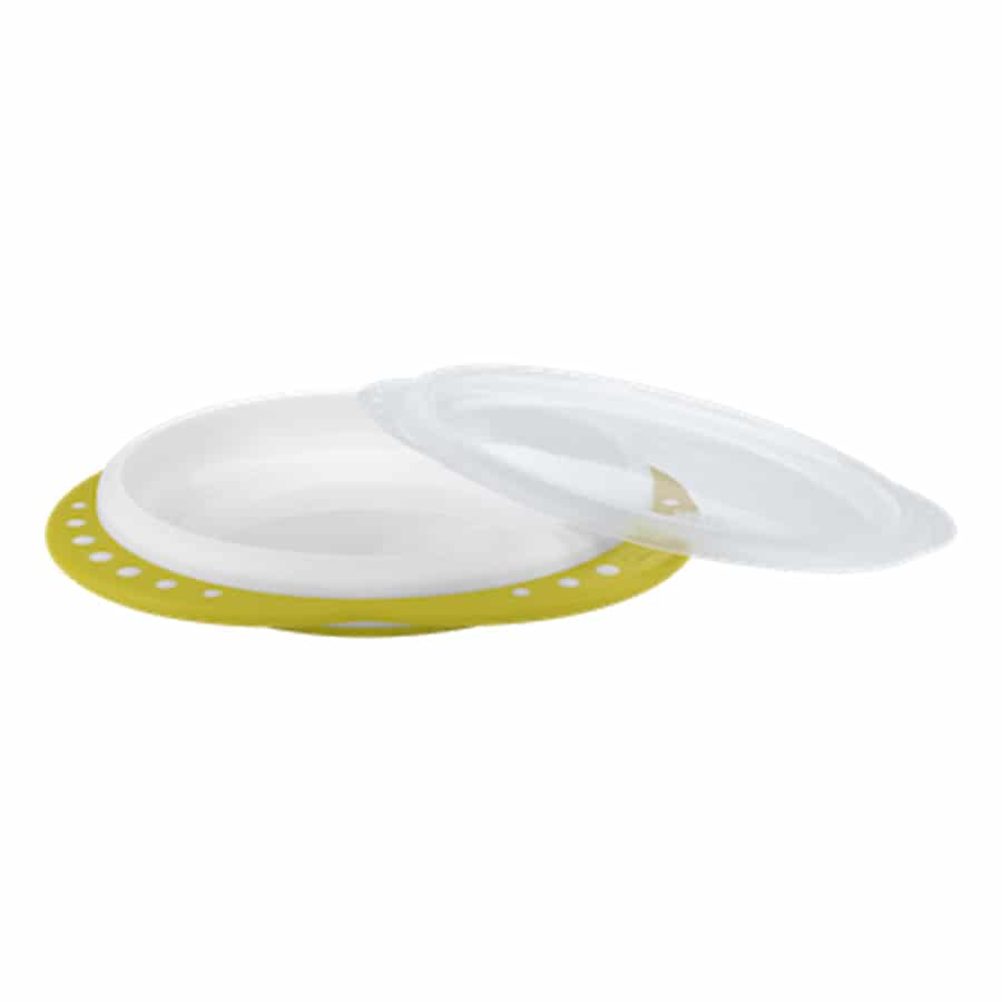 Nuk-plate-with-lid-gree