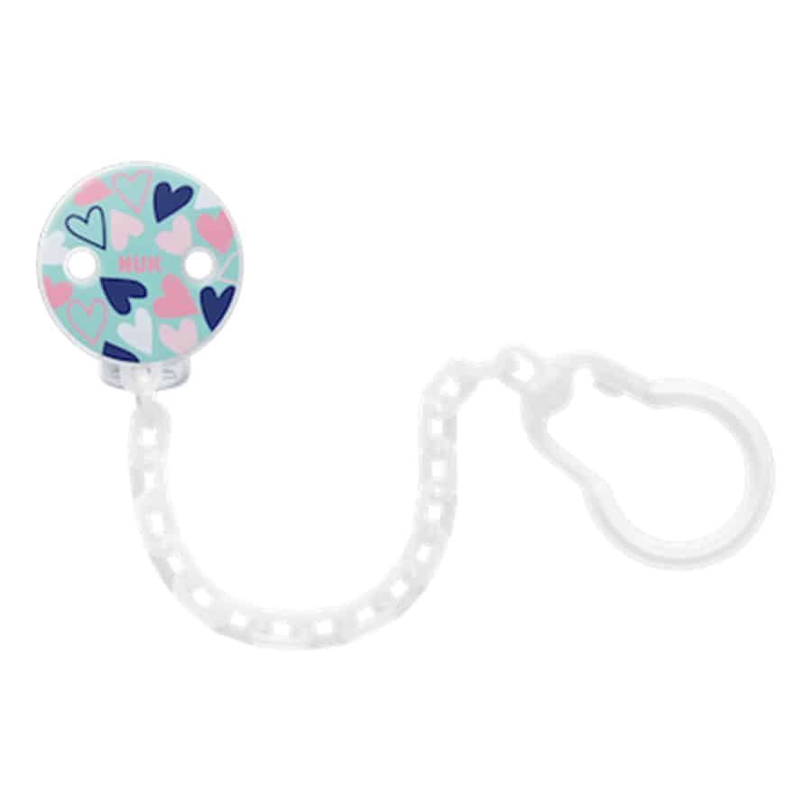 Nuk-soother-chain-hearts
