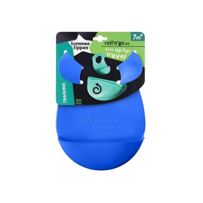 Tommee Tippee Roll 'n' Go Bibs Blue/Green 2pk-2491