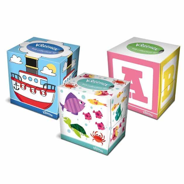 Kleenex Kids Tissues Cube 56s-0