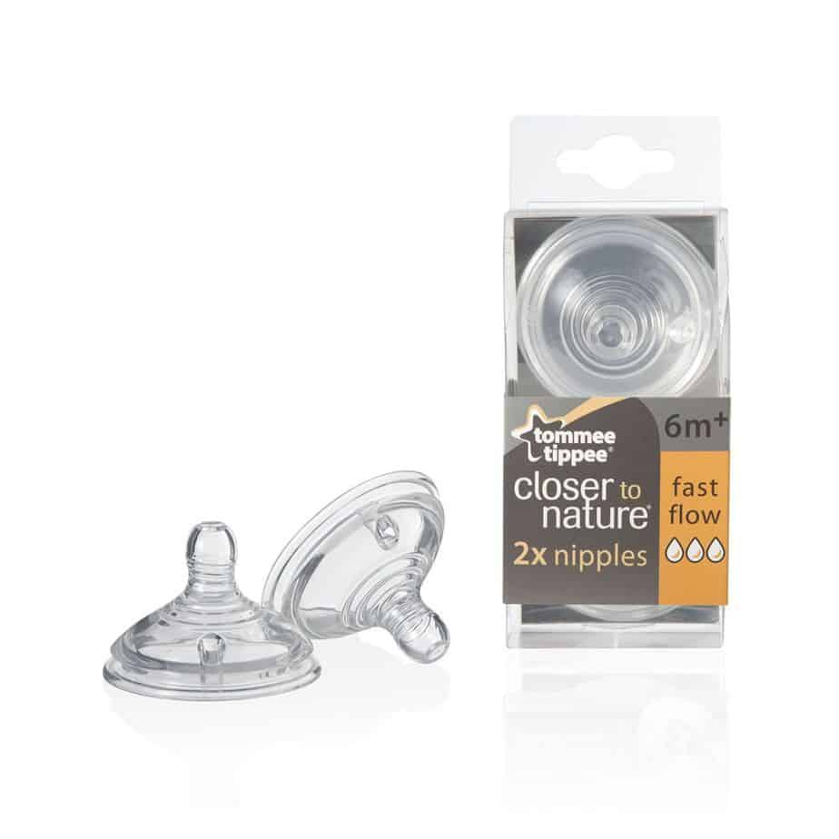 Closer To Nature Fast Flow Teats 2pk-0