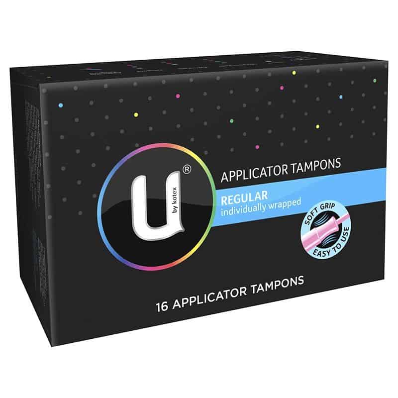 U By Kotex Applicator Tampons Regular 16s-0