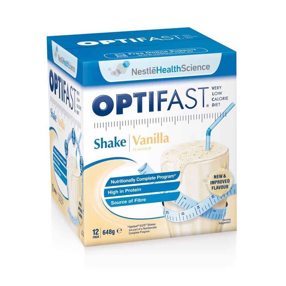 Optifast Vanilla Shake 12 sachets x 53g each-0
