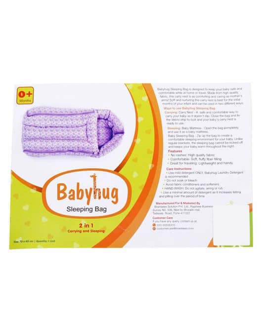 Baby Sleeping Bag Little Teddy - Yellow-5084