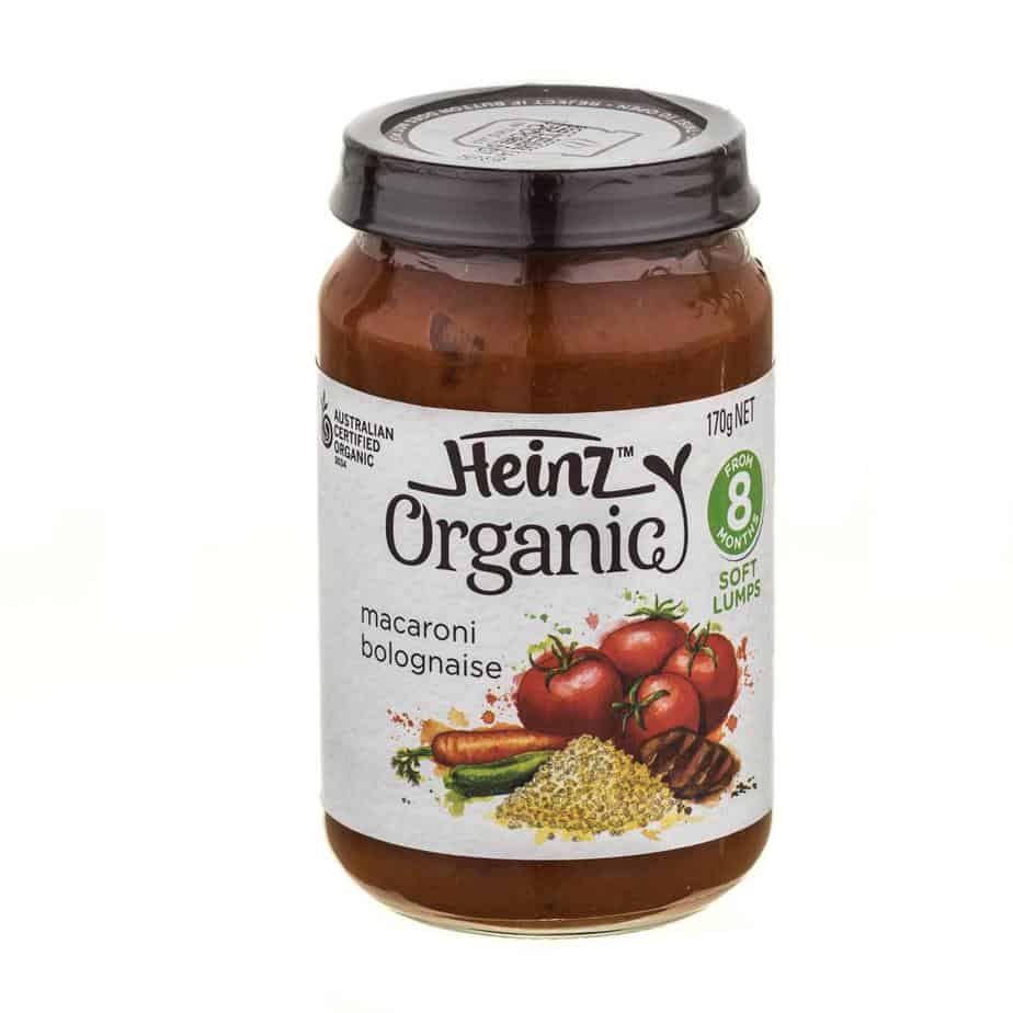 Heinz Organic Baby Food 170g (Stage 3) - Macaroni Bolognaise-0