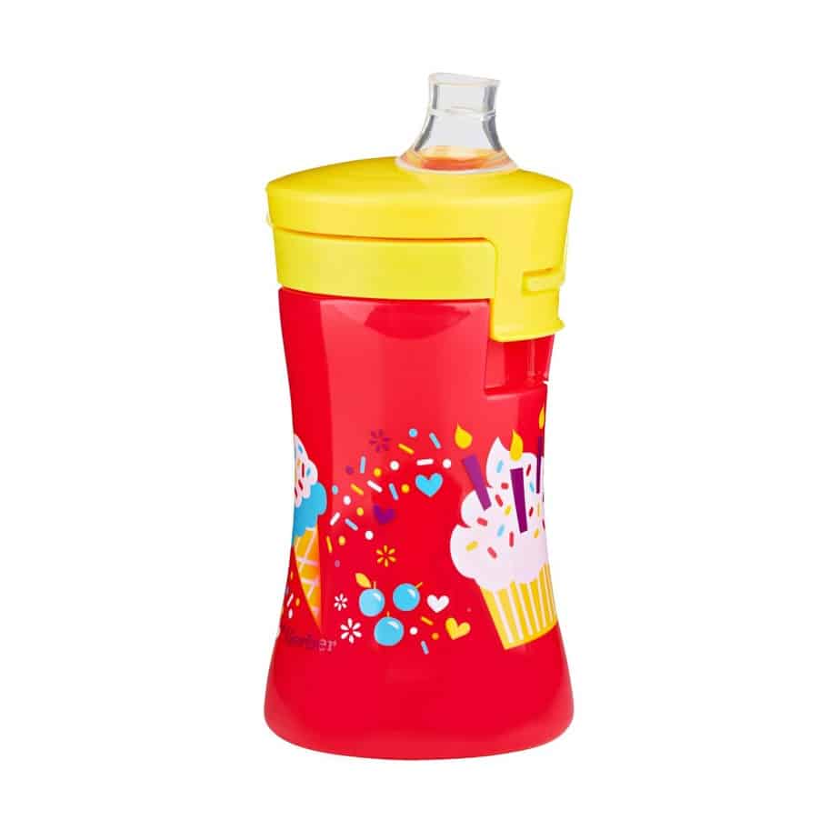 NUK One-piece Spout Cup - Pink-0