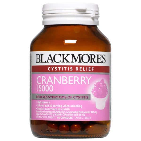 Blackmores Cranberry 15000 60 Caps-0