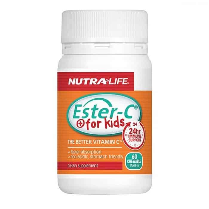 NL Ester C for Kids 60 Tablets-0