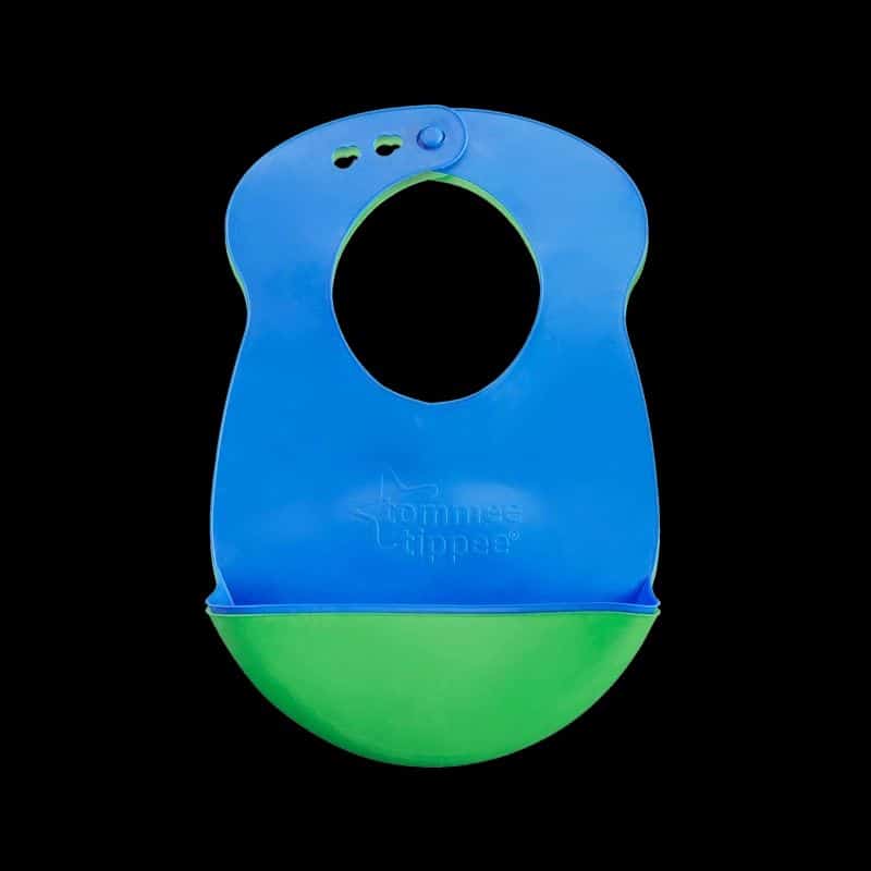Tommee Tippee Roll 'n' Go Bibs Blue/Green 2pk-2494
