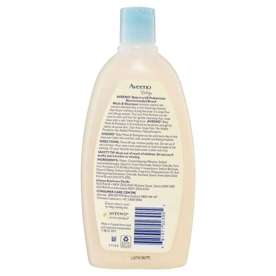 AVEENO Baby Wash & Shampoo 532mL-1223