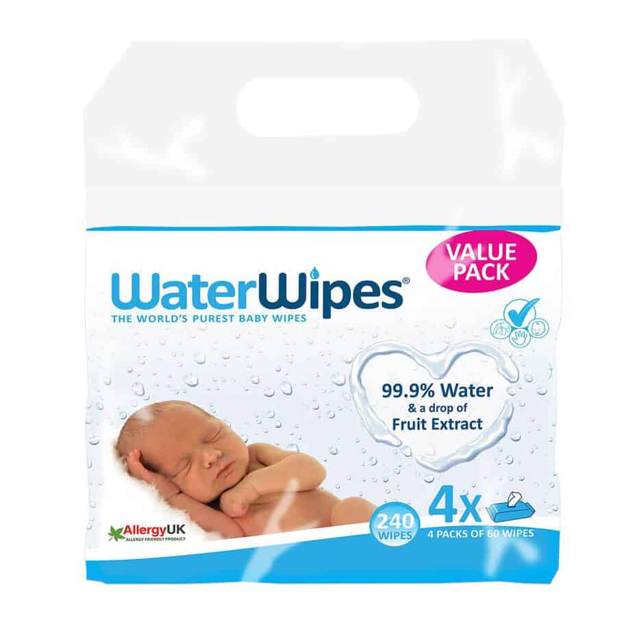 Waterwipes for Baby - Value Bag (240 Wipes)-0