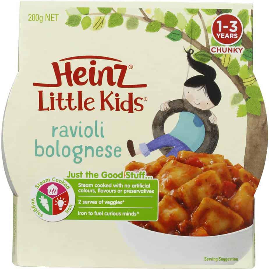 Heinz Little Kids Meals - Ravioli Bolognese-1142