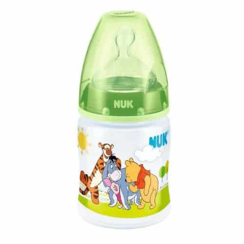 NUK First Choice+ PP Bottle 150ml Winnie the Pooh - Green-11203