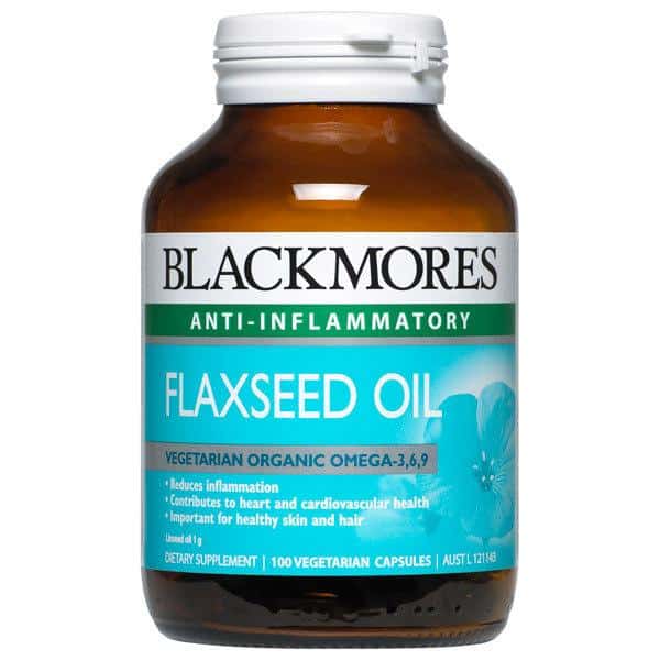 Blackmores Flaxseed Oil 1000mg cap 100-0