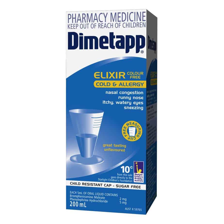 DIMETAPP Colour Free Elixir 200ml-0