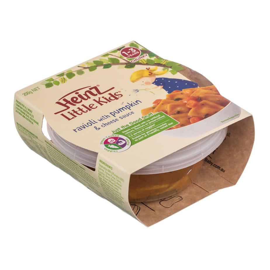 Heinz Little Kids Meals - Ravioli with Pumpkin & Cheese Sauce-0