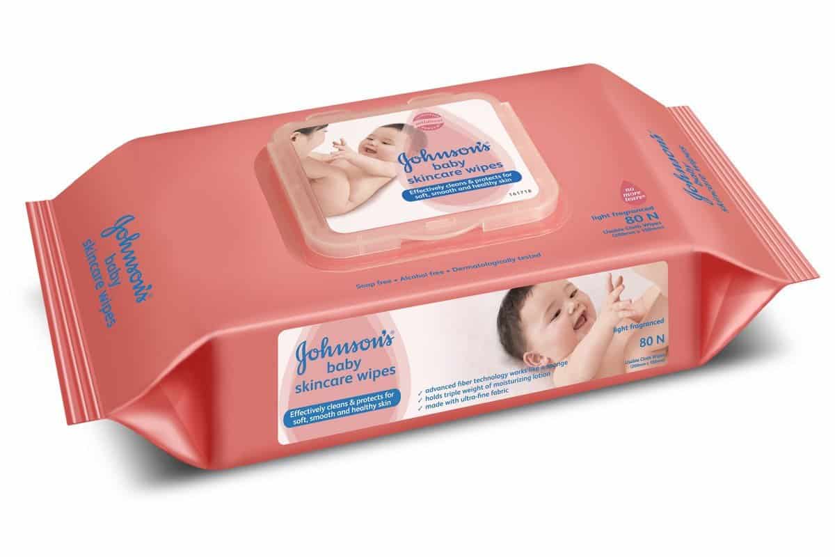 Johnson's Baby Skincare Wipes Fragrance Free 80s 3pk-0
