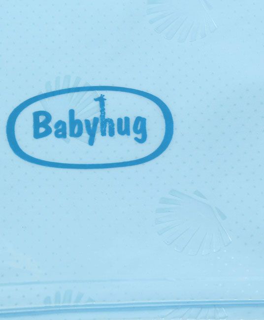 Baby Pearl Finish Plastic Bed Protector Sheet XXL - Sky Blue-5243