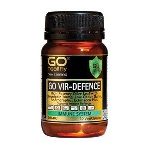 GO Healthy Vir Defence (Olive Leaf) Vegicaps 30's-0