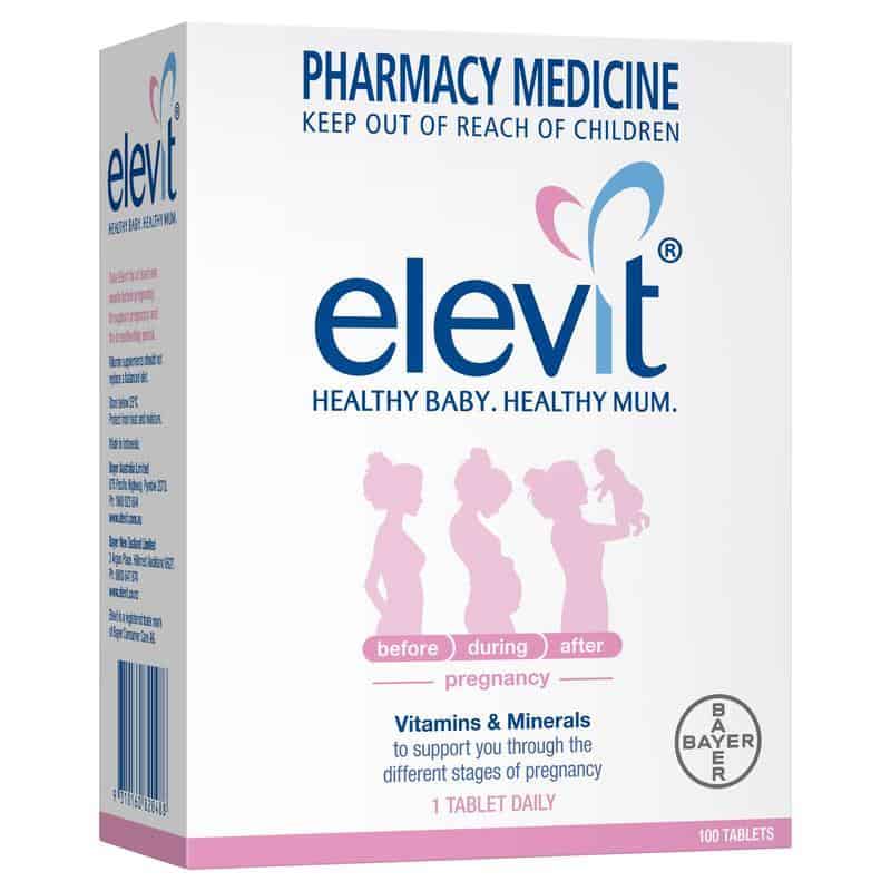 ELEVIT with Iodine Tablets 100-0