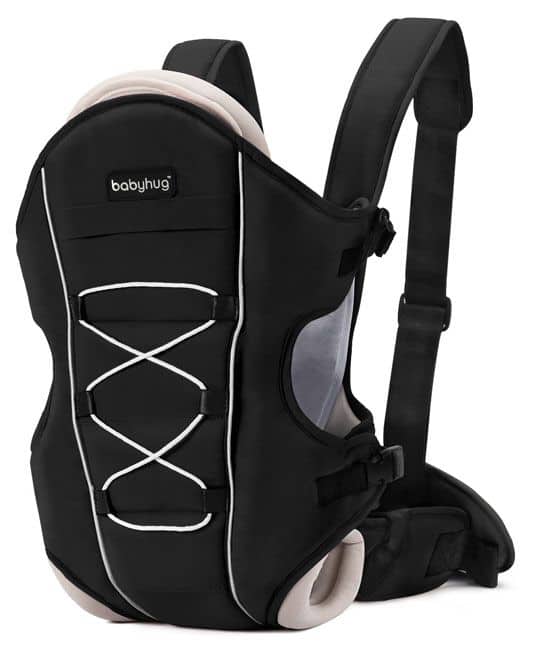 Baby Cuddle Up 3 Way Baby Carrier - Black-0