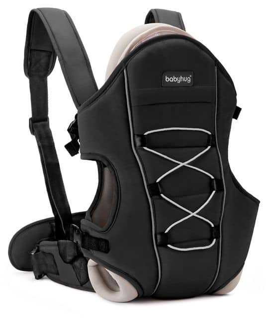 Baby Cuddle Up 3 Way Baby Carrier - Black-5149