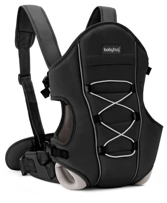 Baby Cuddle Up 3 Way Baby Carrier - Black-5150