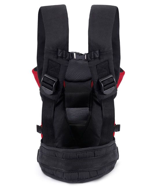 Baby Kangaroo Pouch 3 Way Baby Carrier - Red & Black-5131