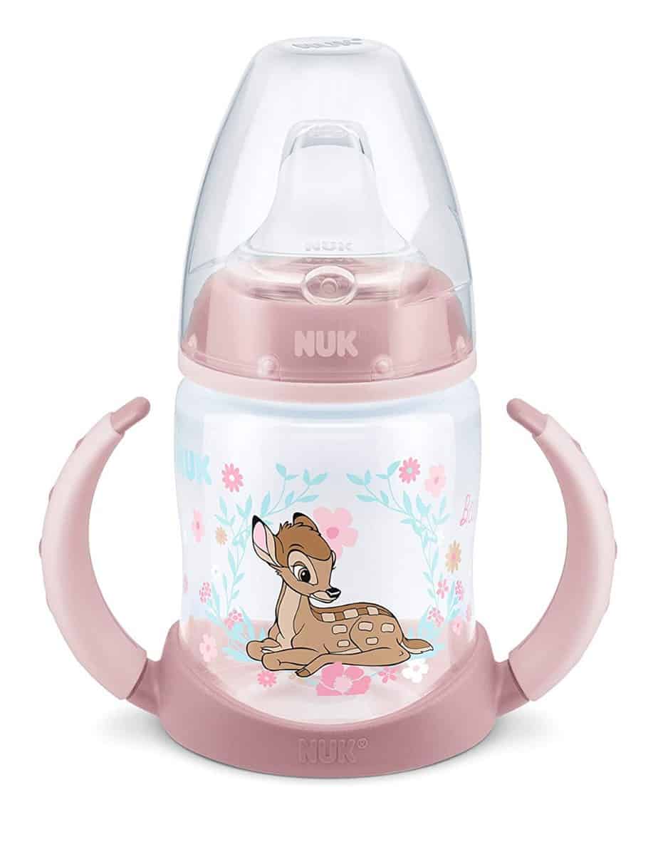 NUK First Choice+ Learner Bottle Winnie the Pooh - Cream-0