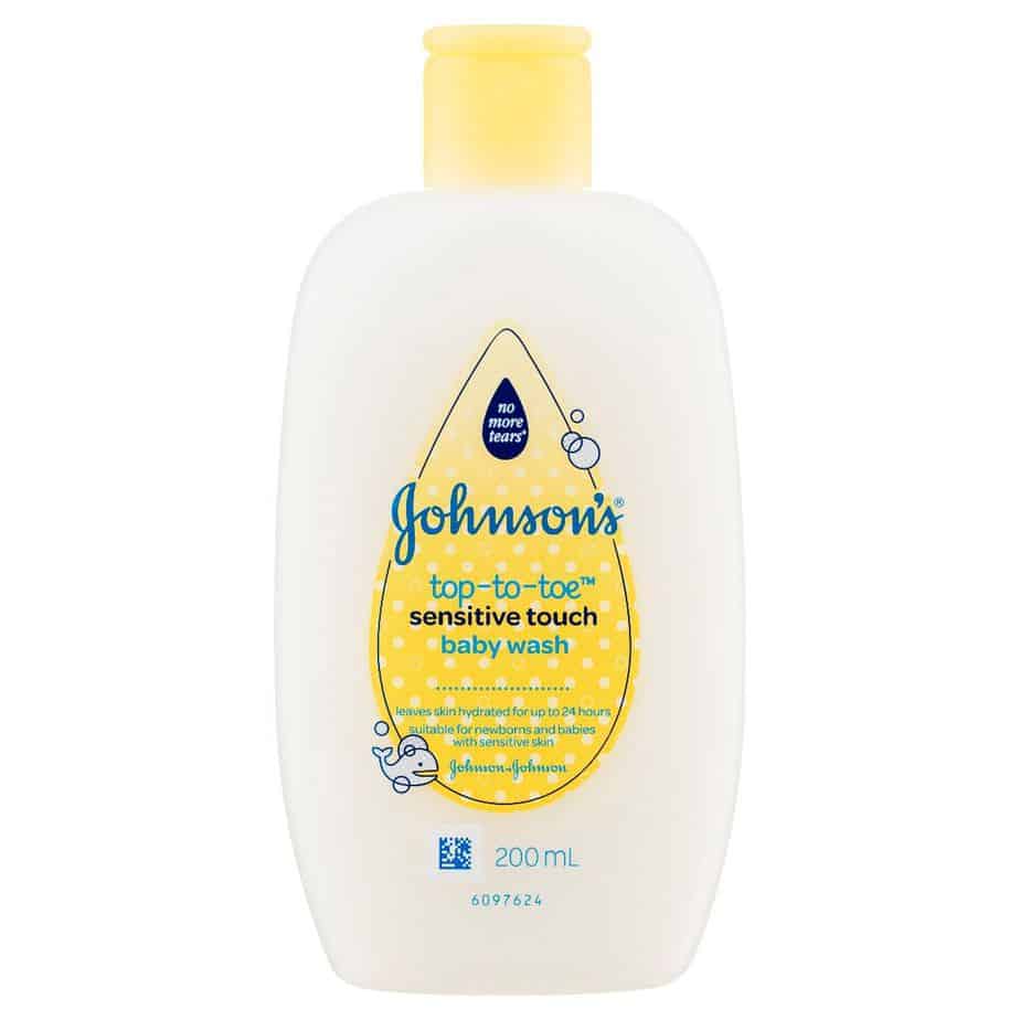 Johnson's Top-to-Toe Sensitive Touch Wash 200mL-1219