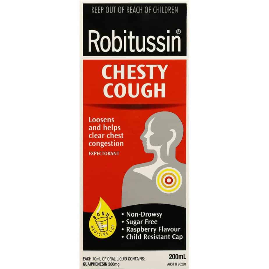 Robitussin Chesty Cough Syrup 200ml-0