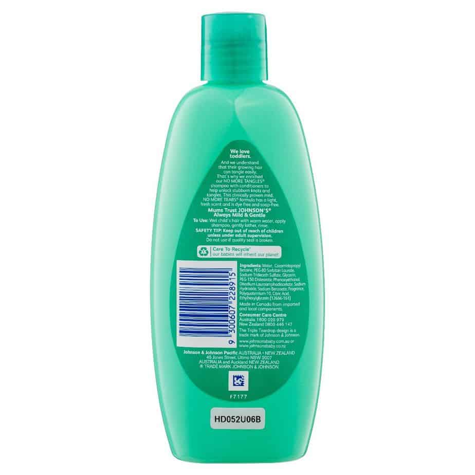 Johnson's No More Tangles Shampoo 384mL-1239