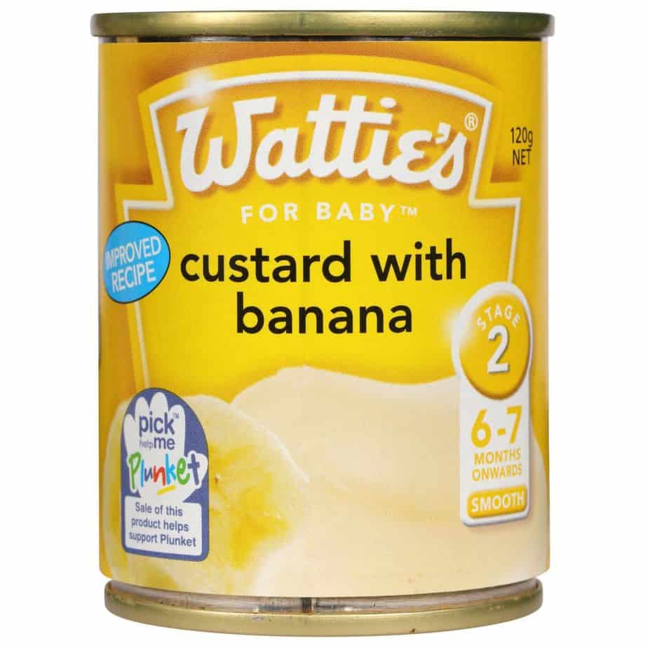 Wattie's Baby Food 120g Can (Stage 2) - Banana Custard-1094