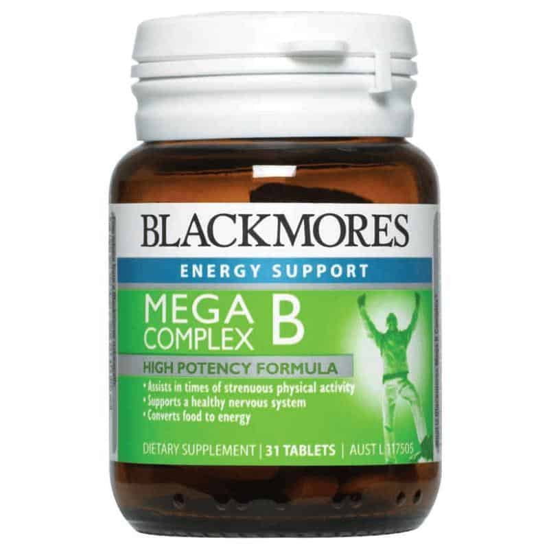 Blackmores Mega B Complex Tabs 31-0