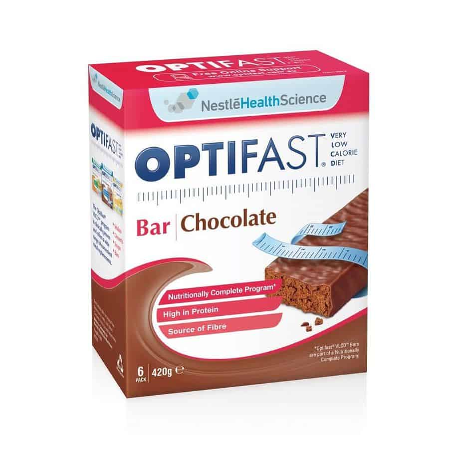 Optifast Chocolate Bars 6 bars x 60g each-0