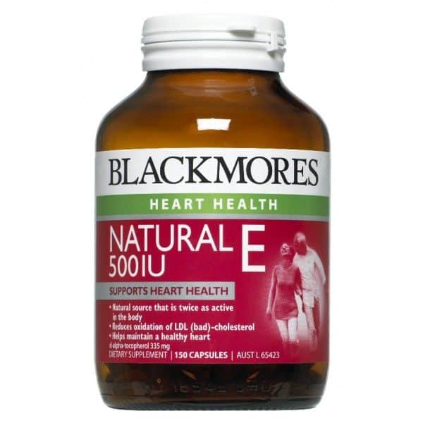 Blackmores Vitamin E Caps 500IU 150-0