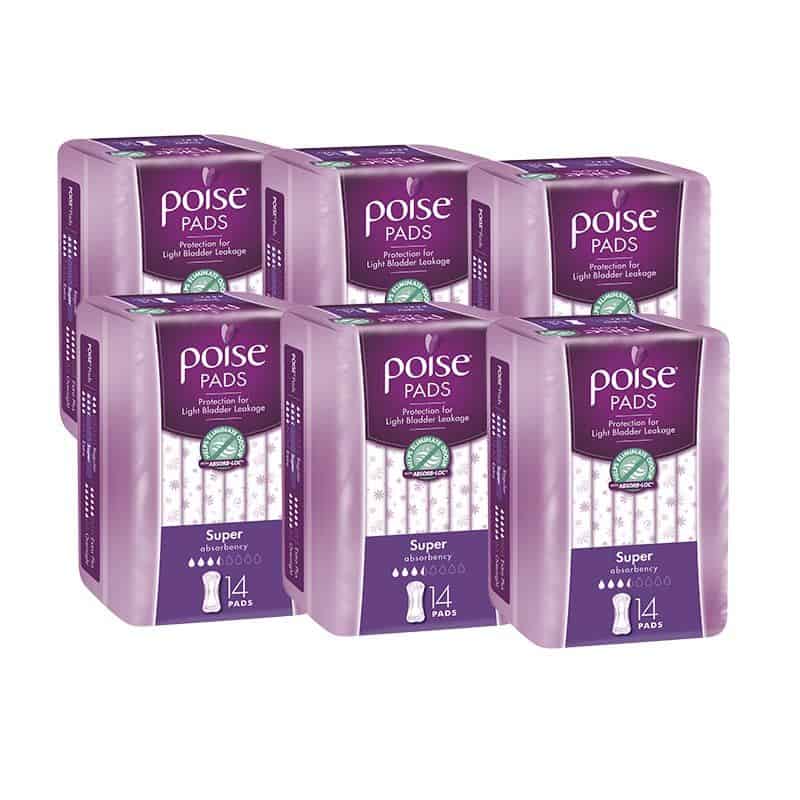 Poise Pads Super 14s - Shipper-0