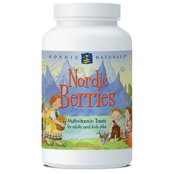 NORDIC CHILDRENS MULTIVITAMIN BERRIES 120's-0