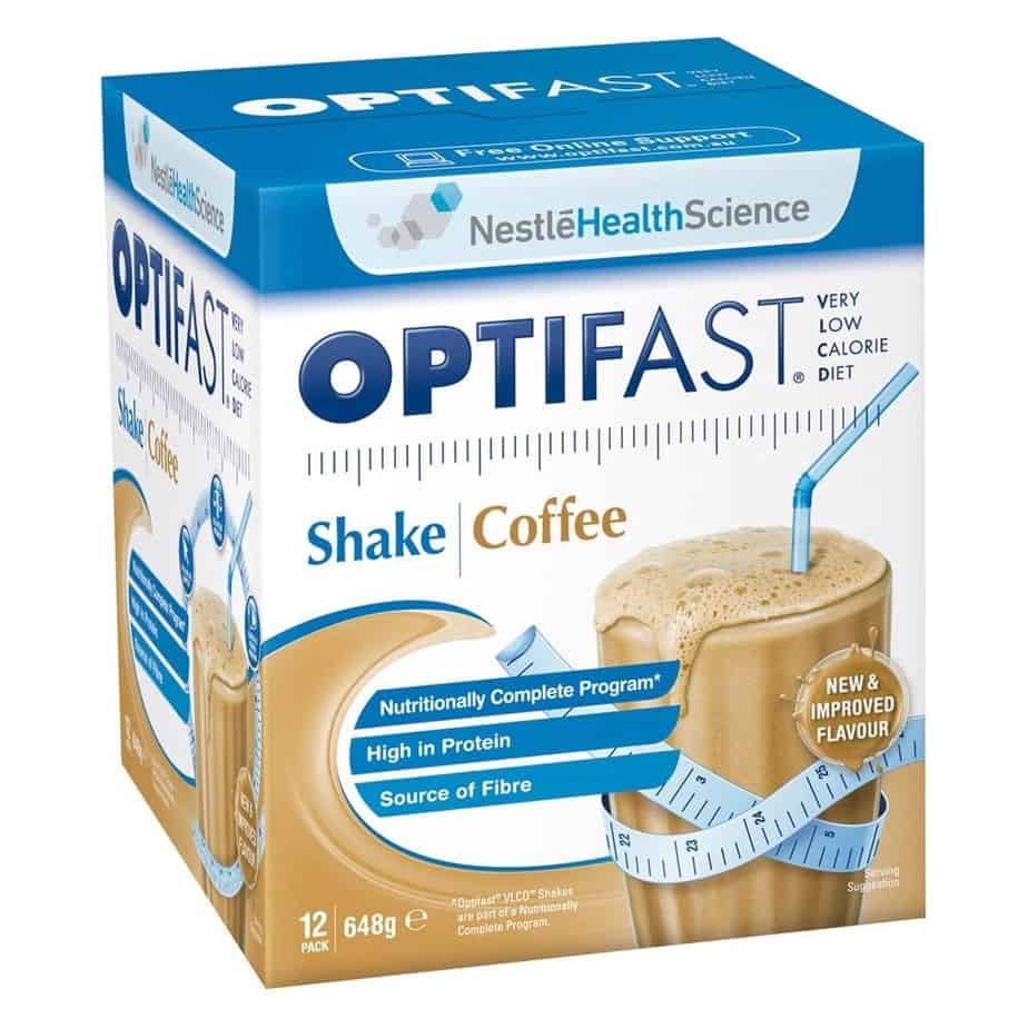 Optifast Coffee Shake 12 sachets x 53g each-0