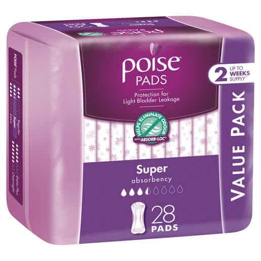 Poise Pads Super 28s Value Pack-0