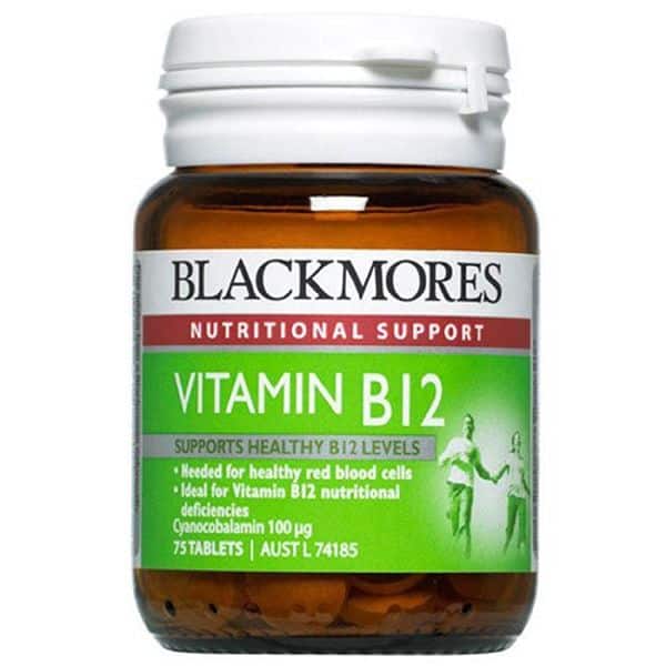 Blackmores Vitamin B12 50mcg Tabs 75-0